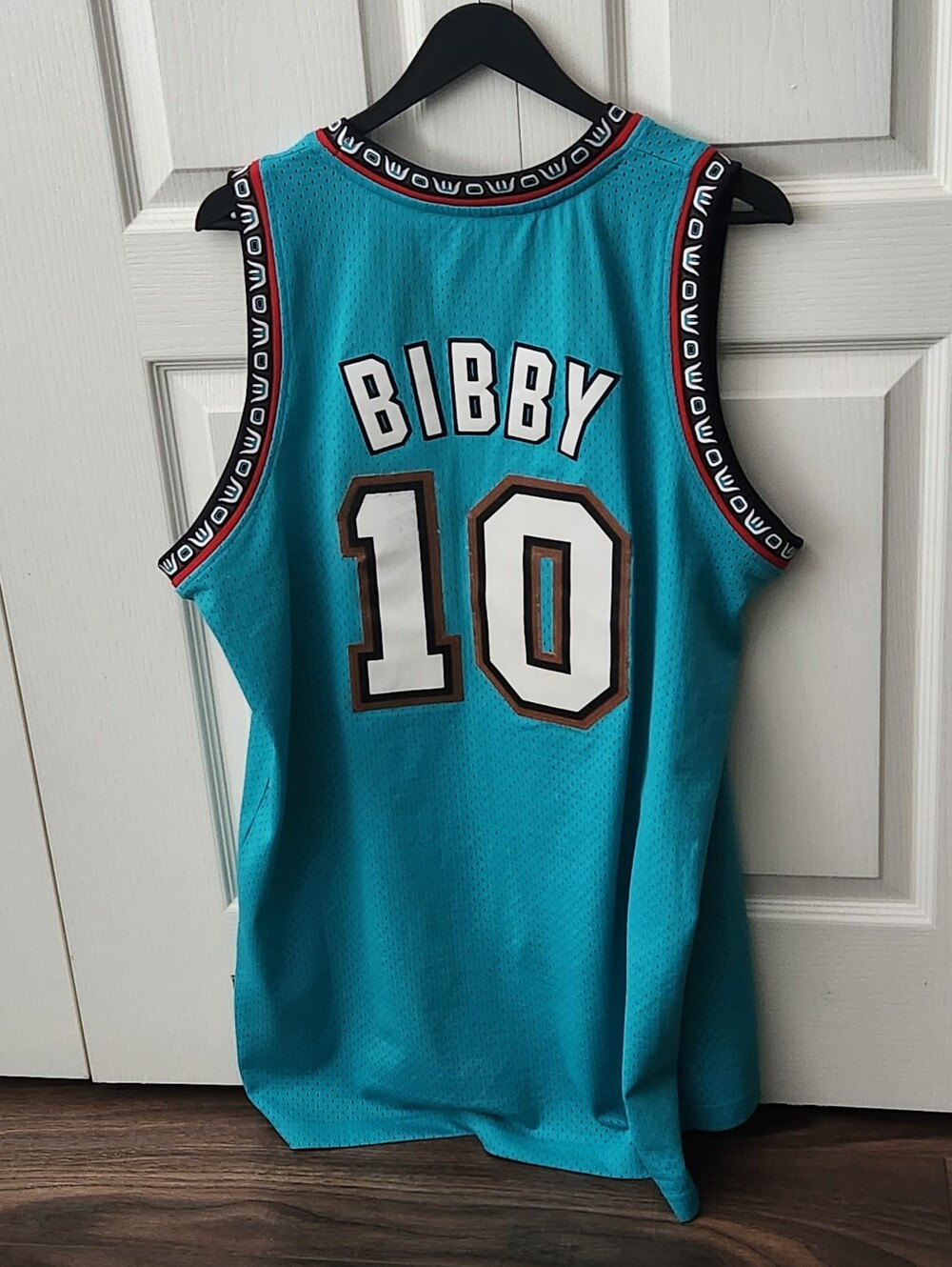 Adidas Mike Bibby Vancouver Grizzlies #10 Basketball Jersey (L) 🇨🇦 - Picture 2 of 15